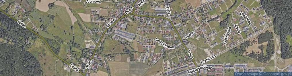 Zdjęcie satelitarne Leszczynowa ul.